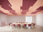 New Wood Wool Acoustic Ceiling tiles