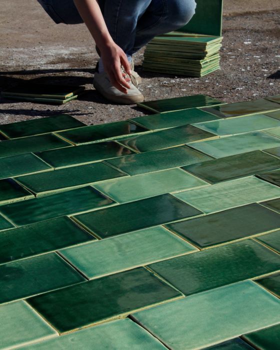 Emerald Green London Tiles