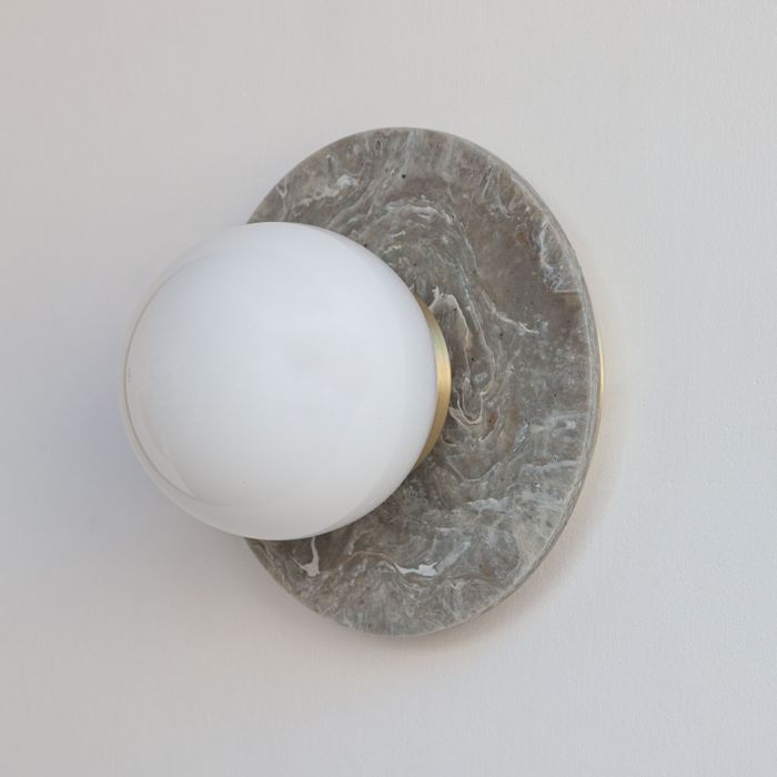Recycled Plastics 'Marbled' Wall light