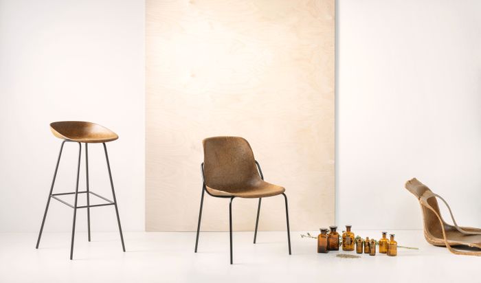 100% recyclable & biodegradable chairs made from highly sustainable Hemp