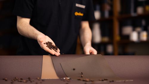 skai® VyP Coffee – transforming coffee grounds into artificial leather