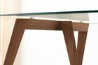 Elegant wood trestle desk legs