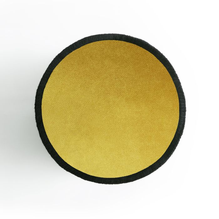 IL Pouf | Graphic Bauhaus Trilogy Mustard
