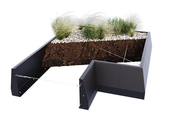 TerraSmart® Ascent Bespoke Planter System