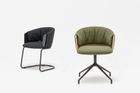 Collar chairs and high stools