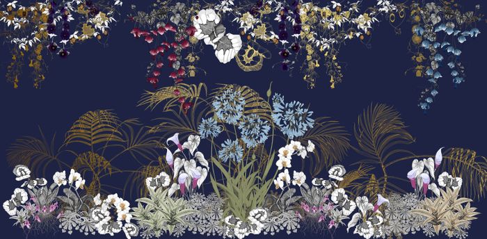 Kew - Navy Blue by Muraspec