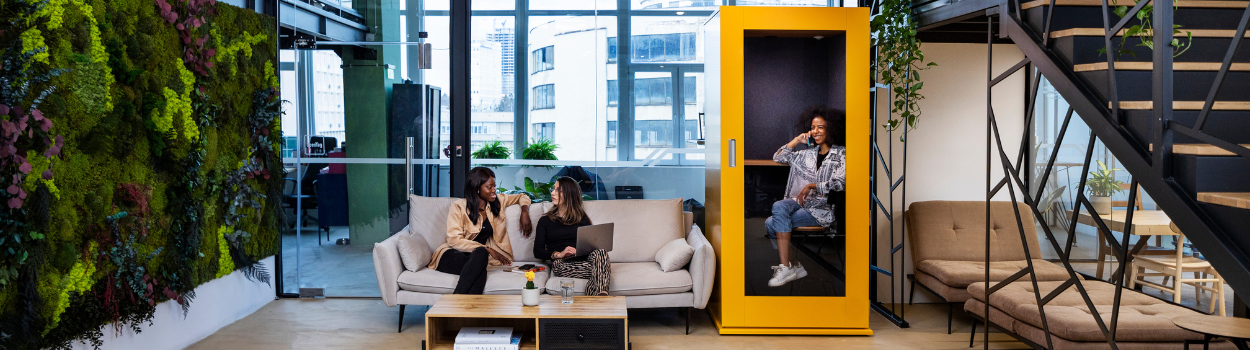 MEAVO Office Phone Booths - Clerkenwell Design Week 2025