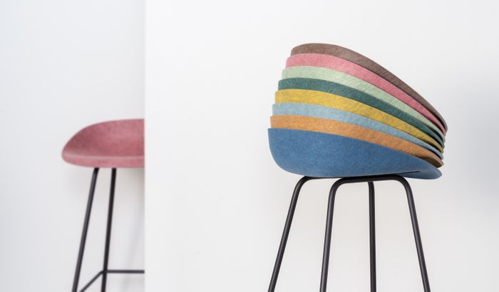 Vepa Felt sustainable seating - now in full colour