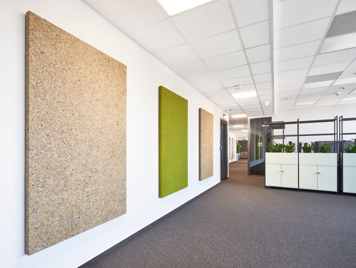 Rockfon Senses acoustic wall panels Clerkenwell Design Week 2024