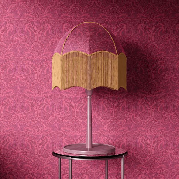 Margaux Fringed Parachute Lampshade