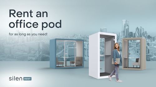 Silen office pod rentals now available in the UK