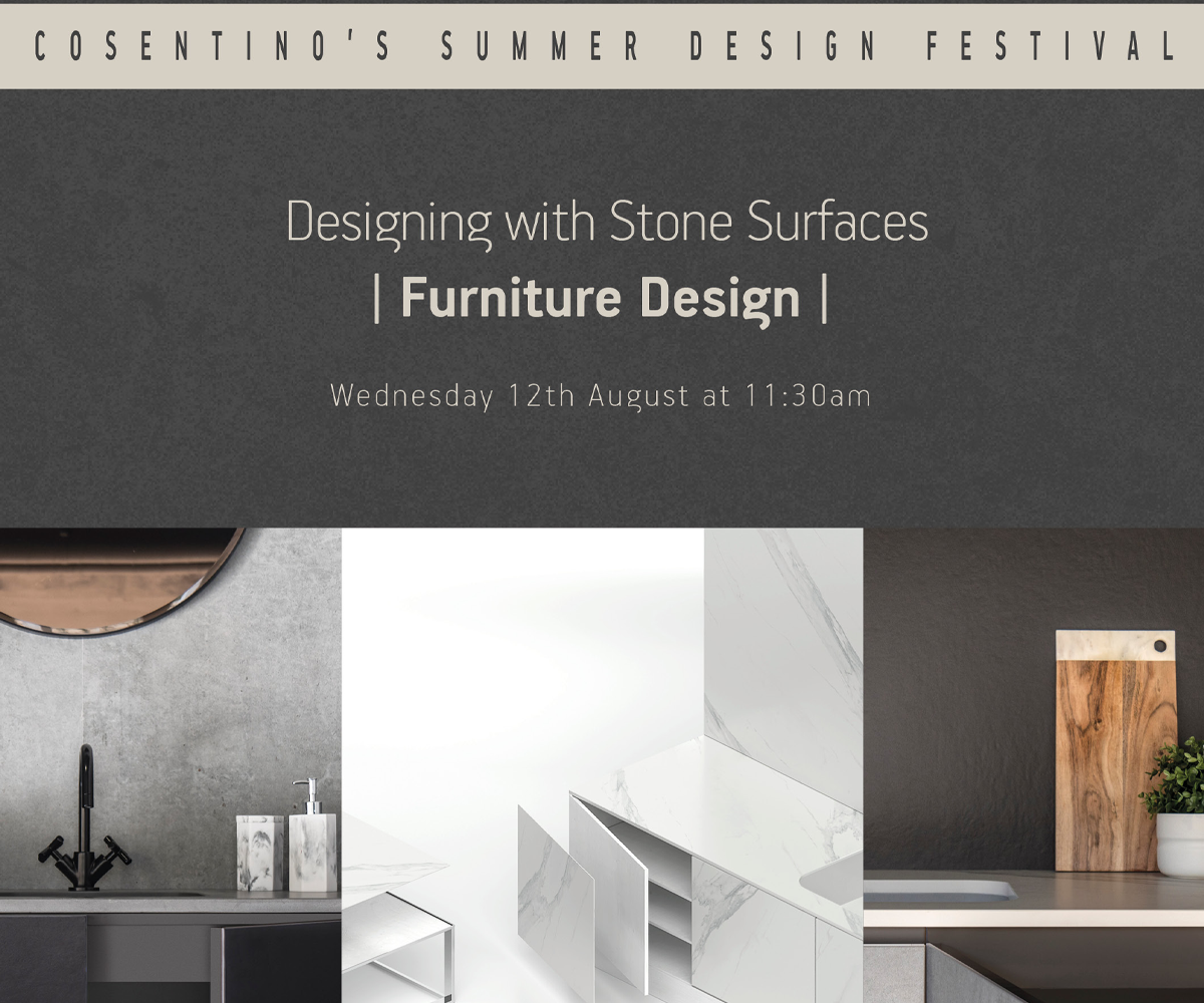 Designing with stone surfaces | furniture design