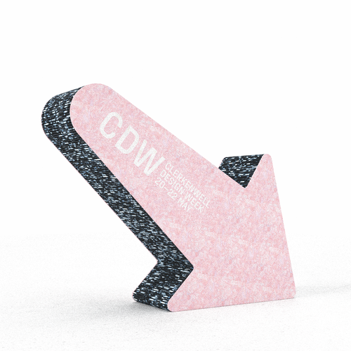 Smile Plastics puts a circular spin on event wayfinding 