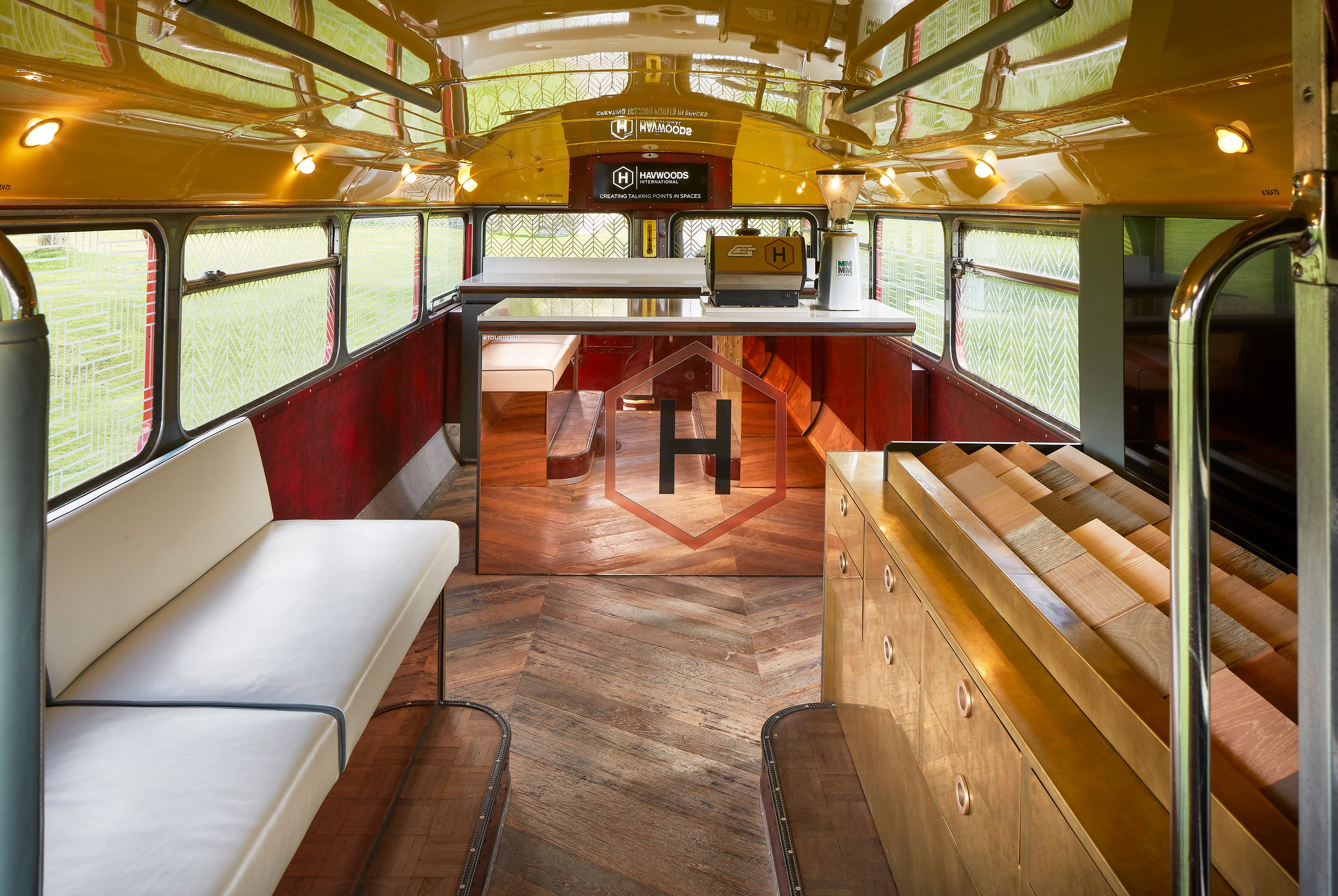 Routemaster bus interior