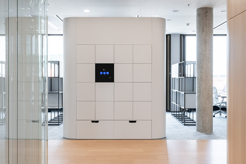 Blocks | smart lockers: workplaces