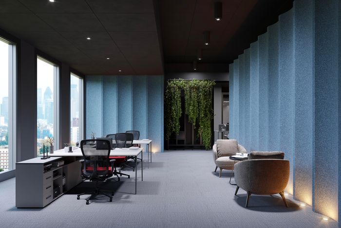 Vault Acoustic Ceiling and Wall solution