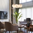 Eurofase - Keplar 7 light Alabaster cluster pendant