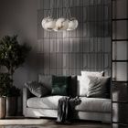 Eurofase - Keplar 7 light Alabaster cluster pendant