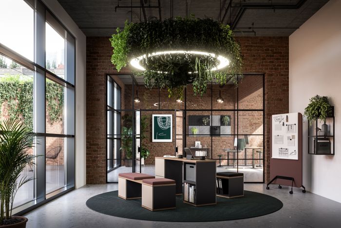 Cubas Flex | Tribune Bench Elements | Project Tables| Modular Furniture