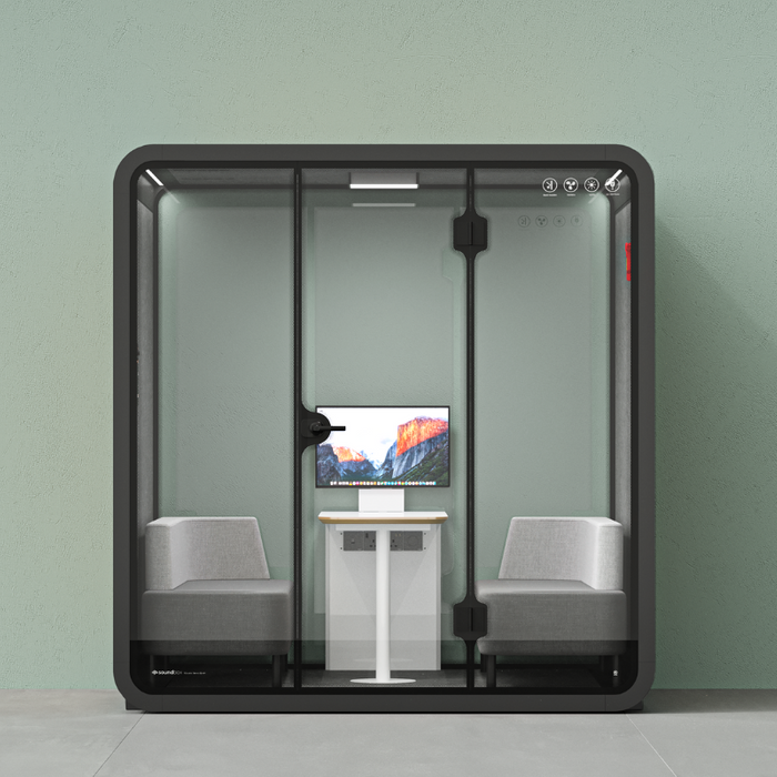 Quell - 4 Person Meeting Booth - By Soundbox Store
