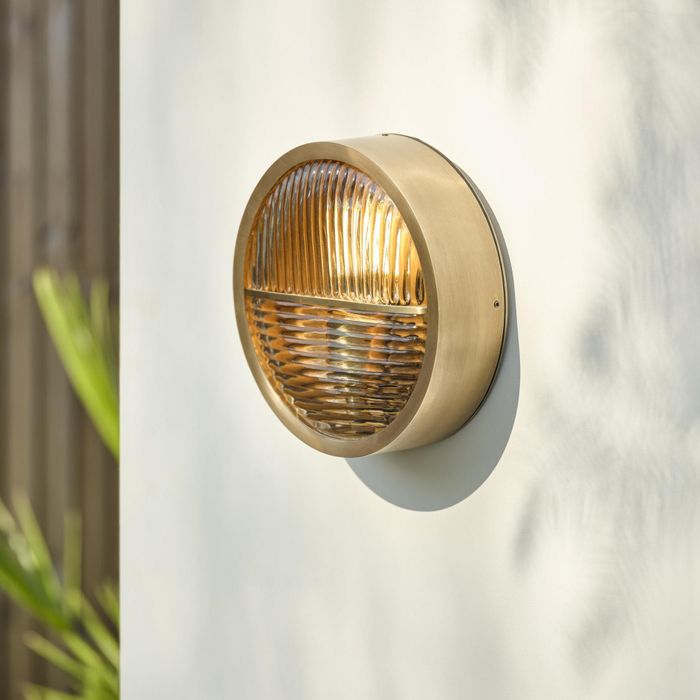 Bulkhead Outdoor & Bathroom Round Wall Light