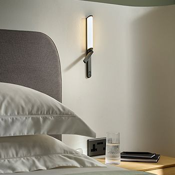 Groove Combination Headboard Reading Light from Chelsom