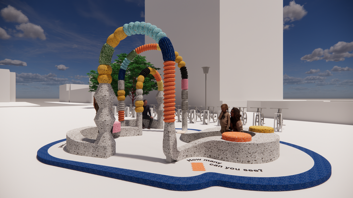 The Fountain of Technicolour Beads