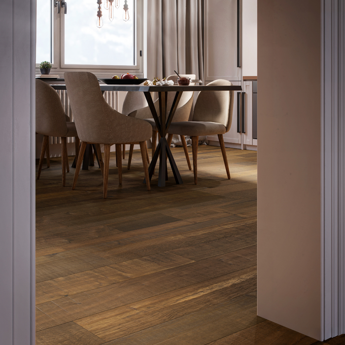 Bowen Wide Plank | Karta Recycled Leather Series