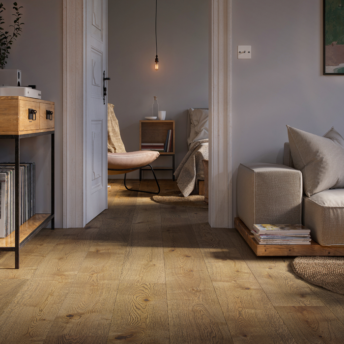 Magnus Wide Plank | Karta Recycled Leather Series