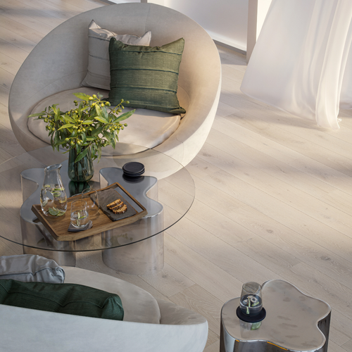 Saxton Wide Plank | Karta Recycled Leather Series