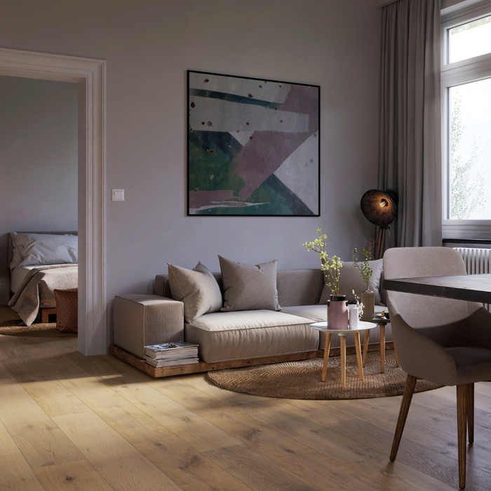 Spence Wide Plank | Karta Recycled Leather Series