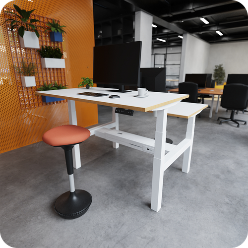 Air Back-to-back Height Adjustable Desking