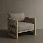 N2 Lounge Chair, Light Teak