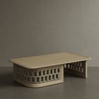 N2 Coffee Table, Light Teak