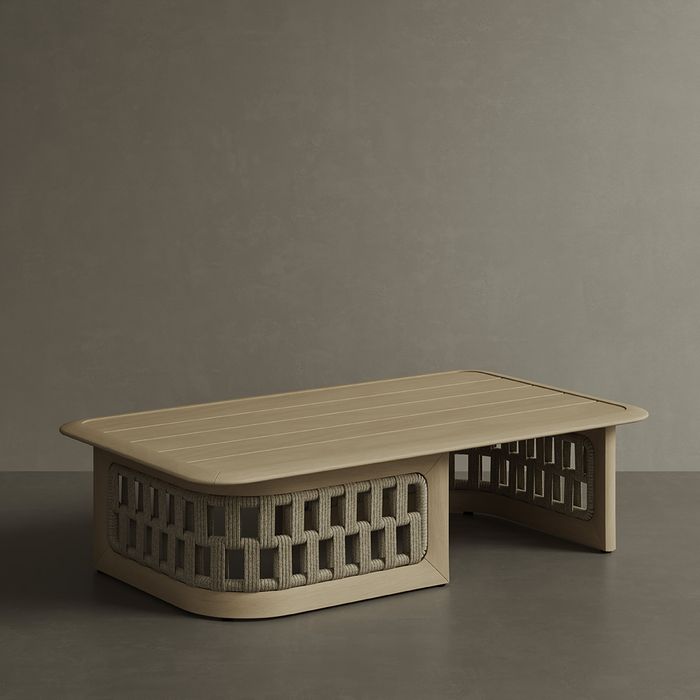 N2 Coffee Table, Light Teak