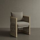 N2 Dining Chair, Light Teak