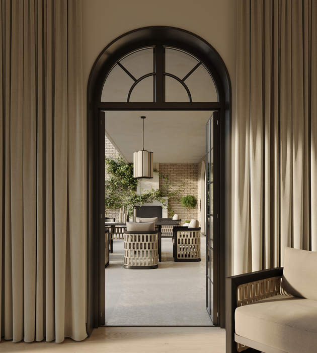 N2 Dining Chair, Dark Teak