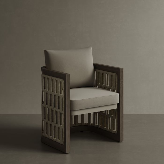 N2 Dining Chair, Dark Teak