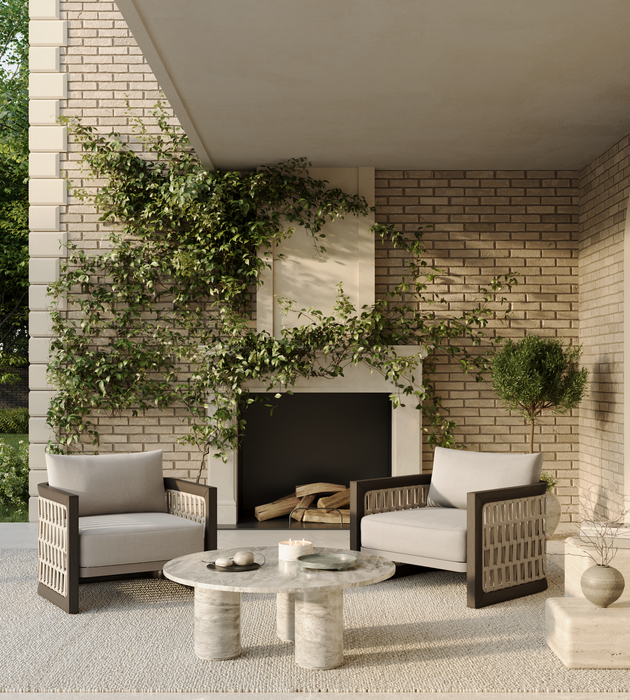 N2 Lounge Chair, Dark Teak