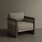 N2 Lounge Chair, Dark Teak