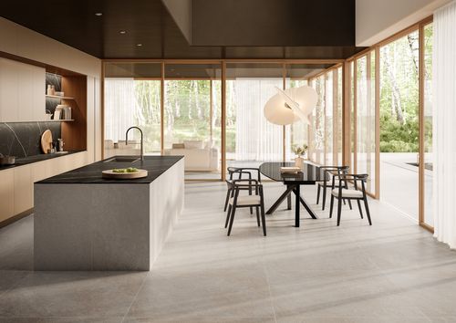 Saxum: sensual beauty in porcelain stoneware