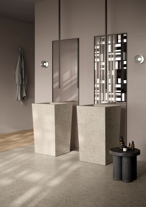 Pebbles: the modern elegance of porcelain stoneware
