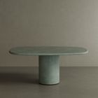 Solla Microskin Dining Table, Moss