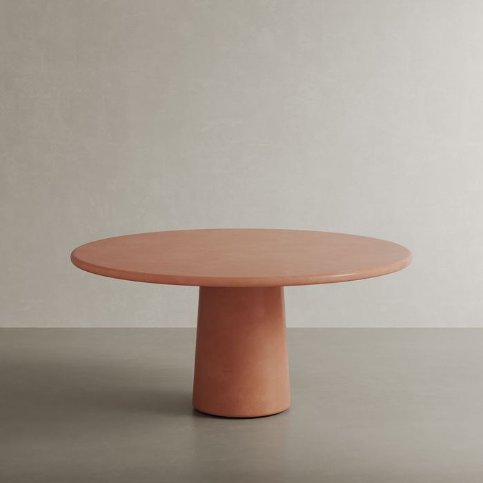 Santo Microskin Dining Table, Clay