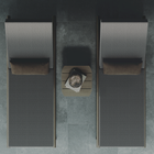 N1 Sun Lounger, Dark Teak