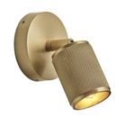 Knurled Spotlight - Single - Brass
