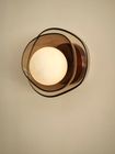 Dulwich Layered Glass Wall Light - Mocha
