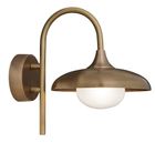 Hayle Outdoor & Bathroom Wall Light - Brass
