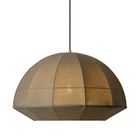 Burnham Fabric Wide Dome Pendant Light- 24 Inch