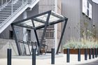Edge bicycle shelters